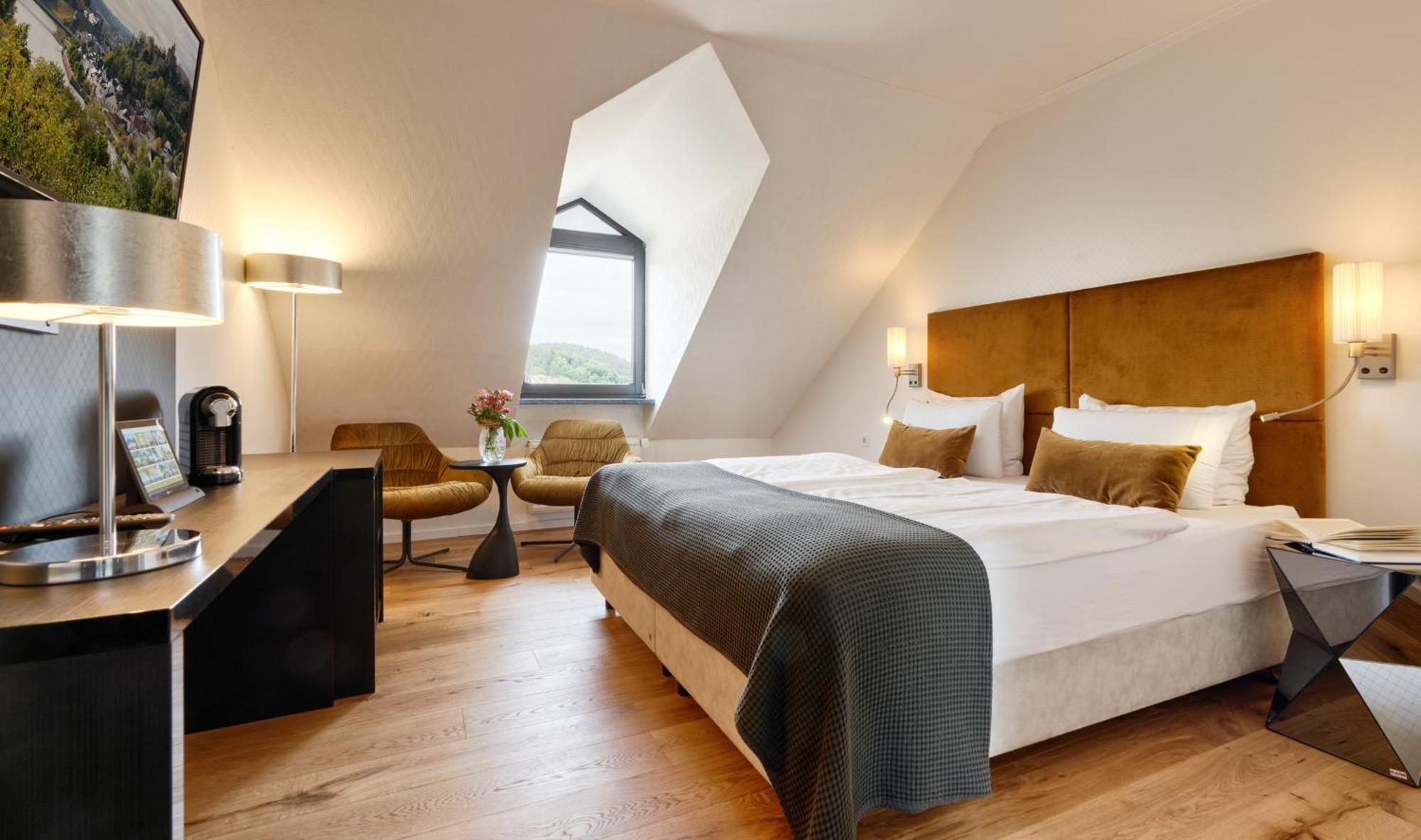 Hotel Erasmus - Mein Genuss- Und Wellnesshotel Trassem Стая снимка